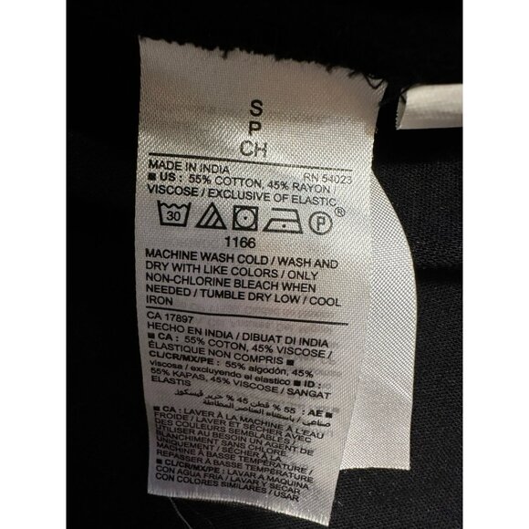 Old Navy Top‎ Womens Small Lot Of 2 Dark Floral Peasant Smocked Boho - Picture 9 of 16